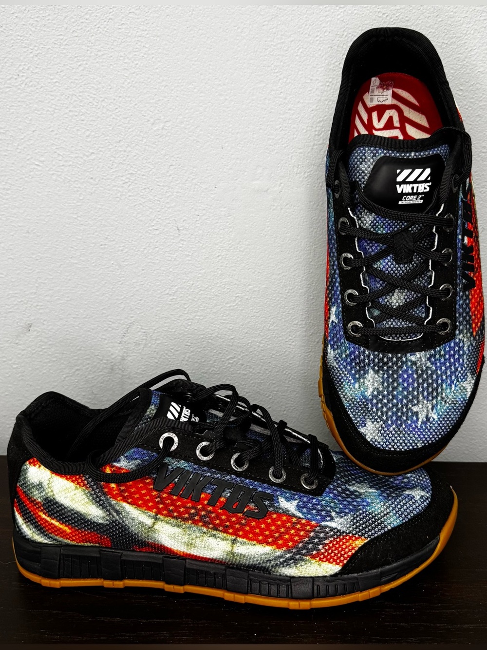 VIKTOS Core 2 Tactical Trainer USA Flag Limited Edition Low Sneaker Men's 10.5